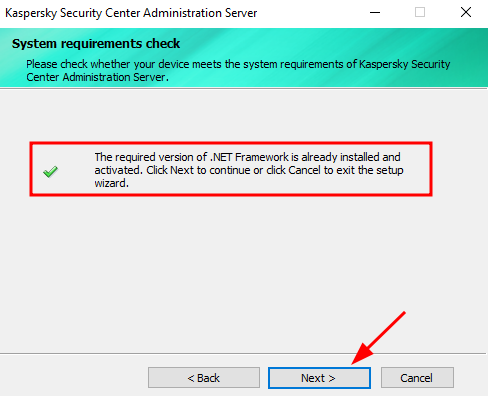 System Requirements Check
