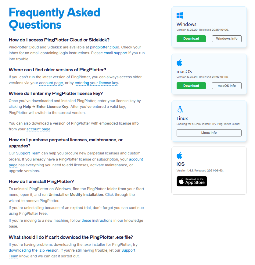 Unduh sesuai versi Desktop, contoh: Windows