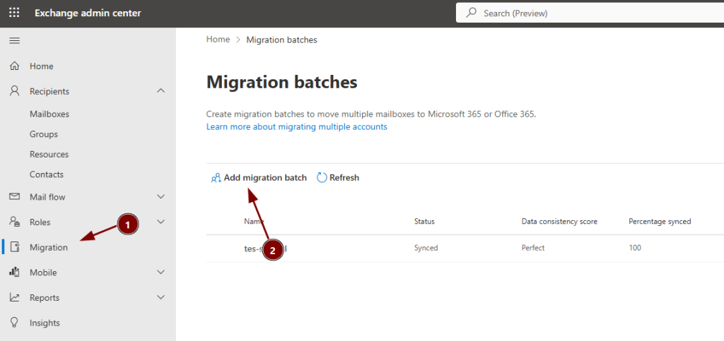 Migration Batches